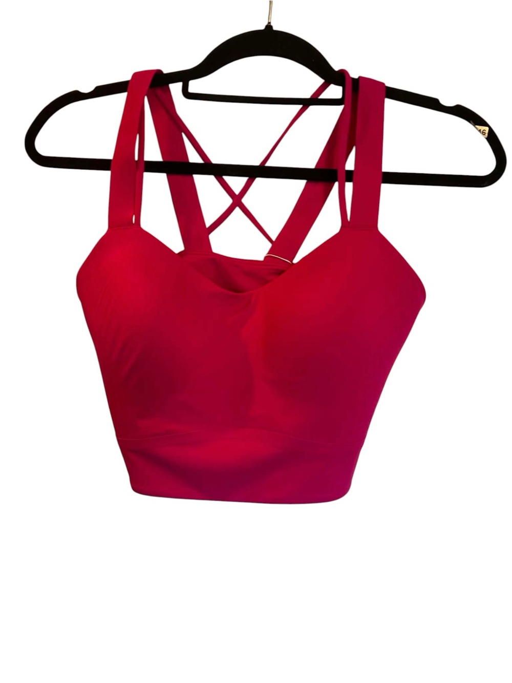 NWT Lululemon Like A Cloud Longline Bra PINK FLARE Size 8 D/DD